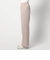 裏起毛 BOXプリーツパンツ