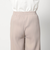 裏起毛 BOXプリーツパンツ