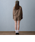 ブルゾン風トレンチジャケット