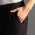 ドビーストレッチツイル ワイドパンツ