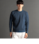 ダイヤジャカード クルーネックニット