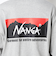NANGA(ナンガ)別注バックプリントドローコードロングスリーブTシャツ