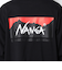 NANGA(ナンガ)別注バックプリントドローコードロングスリーブTシャツ