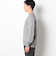 リブクルーネックニット