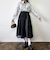ダブルカラー柄ブラウス