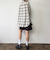 オンブレチェックシャツ