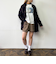 オンブレチェックシャツ
