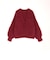Vネックプードルカーディガン