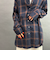 オンブレシャツ