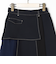 アシメバイカラーフレアスカート