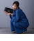 クロコ型押しスクエアバッグ
