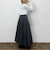 【Dickies】ポリツイードプリーツスカート