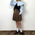 インバーテッドプリーツスカート