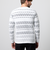 【WEB限定】バイアスダブルフェイス　クルーネックニット