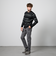 【WEB限定】バイアスダブルフェイス　クルーネックニット