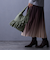 フリルトートバッグ