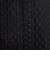 【HIDEAWAYS BLACK】アランニットボンディング　Ｖネックプルオーバー