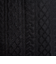 【HIDEAWAYS BLACK】アランニットボンディング　Ｖネックプルオーバー