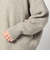 ショートクルーネックニット