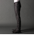 ムラ箔プリント ガムストレッチパンツ