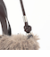 切り替えフェイクファーバッグ