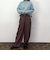 シャギークルーネックプルオーバー