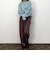 シャギークルーネックプルオーバー