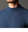 リンクスバスケットモックネックニット