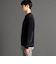 メランジベロア クルーネックニット