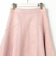フェイクスエードフレアスカート