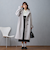 スタンドカラーロングコート