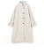 スタンドカラーロングコート