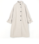 スタンドカラーロングコート