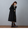 スタンドカラーロングコート