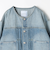 【BROOKLYN OVERALL】ノーカラーデニムジャケット