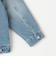 【BROOKLYN OVERALL】ノーカラーデニムジャケット