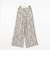 柄プリントパンツ