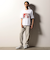 【RIELABO】グラフィックプリント クルーネックＴシャツ