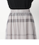 チュールチェックスカート