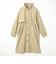 【WALDO】衿端スピンドル入り一重コート