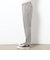 リネンライクポリエステルテーパードパンツ