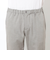 リネンライクポリエステルテーパードパンツ