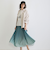 グラデーションプリーツスカート
