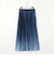 グラデーションプリーツスカート