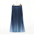 グラデーションプリーツスカート