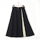 スリットプリーツフレアスカート