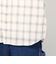 BROOKLYN OVERALL テクスチャーチェック バンドカラーシャツ