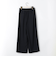 【WALDO】ウエストゴム脇折り返しタック入りワイドパンツ