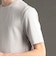 メランジジャカード クルーネックレギュラーフィットTシャツ