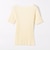 ワイドリブニットTシャツ